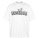FLITZPIEPE-Oversized Unisex Bio T-Shirt-2026 - Weiß