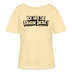 ICK HAB DIE FAXEN DICKE-Rundhals Frauen Bio-T-Shirt mit Berliner Schnauze - Creme