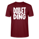 Berlin Shirt-DOLLET DING-Unisex T-Shirt - Burgunderrot