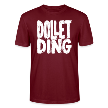 Berlin Shirt-DOLLET DING-Unisex T-Shirt - Burgunderrot