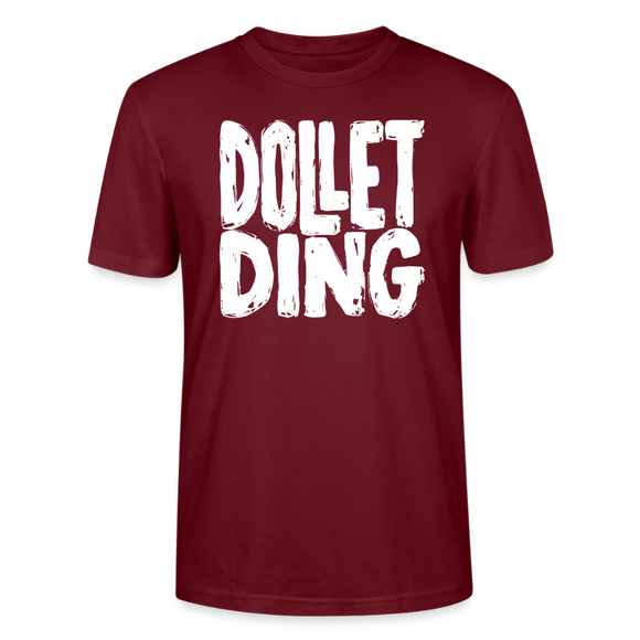 Berlin Shirt-DOLLET DING-Unisex T-Shirt - Burgunderrot
