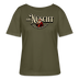 Weihnachten Berlin-JIBT NÜSCHT-Rundhals Frauen Bio-T-Shirt - Khaki