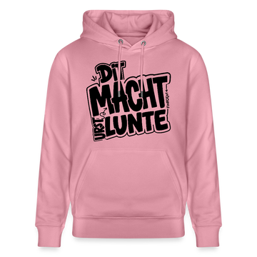DIT MACHT URST LUNTE-Unisex Bio-Hoodie mit Berliner Schnauze - Lila Traum