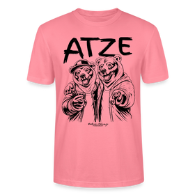 Beste Freunde-ATZE-Unisex T-Shirt - Pink 