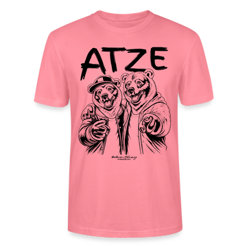 Beste Freunde-ATZE-Unisex T-Shirt - Pink 