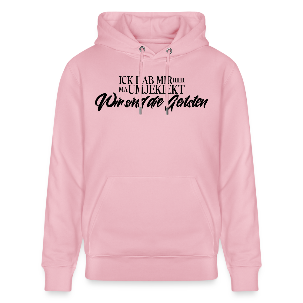 WIR SIND DIE GEILSTEN-Unisex Bio-Hoodie - Hellrosa