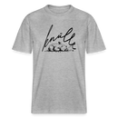 KNÜLLE - Relaxed Fit Unisex Bio-T-Shirt - Grau meliert