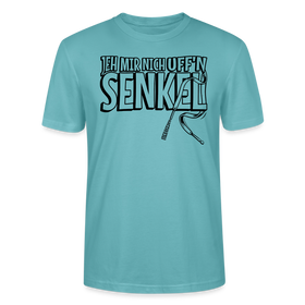 JEH MIR NICH UFFN SENKEL-Unisex T-Shirt BIO - Pastelltürkis