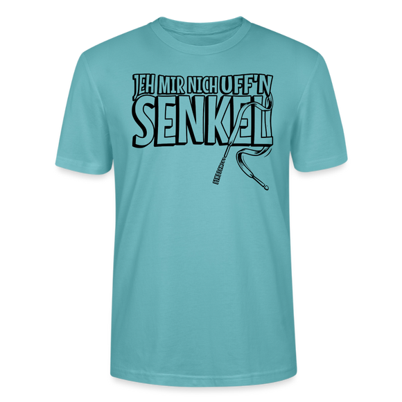 JEH MIR NICH UFFN SENKEL-Unisex T-Shirt BIO - Pastelltürkis