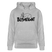 BLÜMERANT-Unisex Bio-Hoodie mit echt Berliner Schnauze - Grau meliert