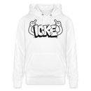 ICKE-Unisex Bio-Hoodie mit Berliner Schnauze - Weiß