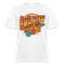 BERLINER RETRO-NÜSCHT MUSS ICK-Relaxed Fit Unisex Bio-T-Shirt - Weiß