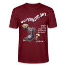 KIEKSTN SO?-Unisex T-Shirt II - Burgunderrot