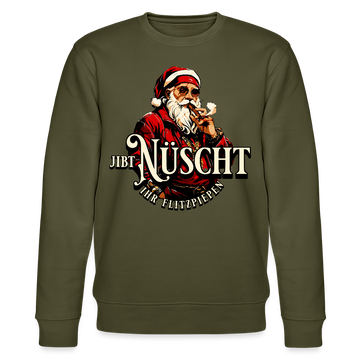 JIBT NÜSCHT IHR FLITZPIEPEN-Unisex Bio-Sweatshirt II - Khaki