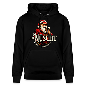 JIBT NÜSCHT IHR FLITZPIEPEN-Unisex Bio-Hoodie II - Schwarz