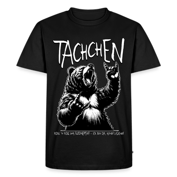 TACHCHEN BERLINER-Männer Premium BIO T-Shirt - Schwarz