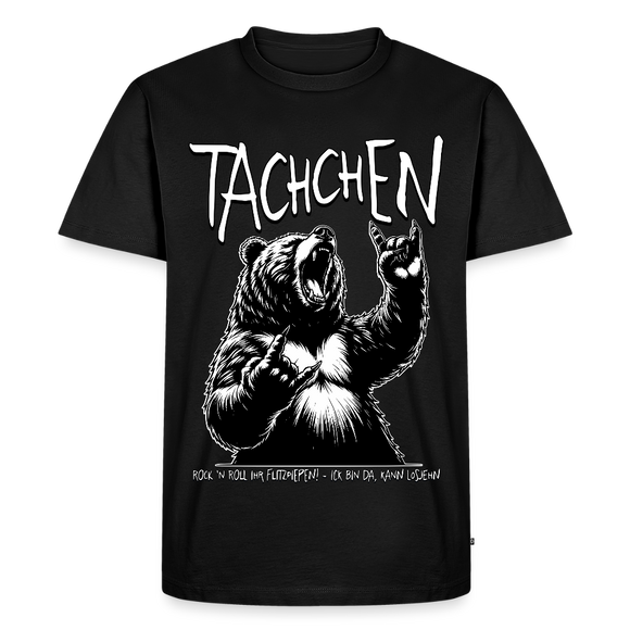 TACHCHEN BERLINER-Männer Premium BIO T-Shirt - Schwarz