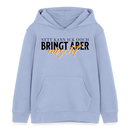 NETT KANN ICK OOCH - Kinder Bio-Hoodie - Sky