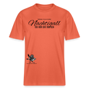 NACHTIGALL ICK HÖR DIR TRAPSEN-Relaxed Fit Unisex Bio-T-Shirt - Hellrot