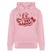 Berlin Weihnachts-Souvenir 2026- JIBT NÜSCHT-Unisex Bio-Hoodie - Hellrosa