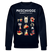 MESCHUGGE-NA UND !?-Unisex Bio-Sweatshirt - Navy
