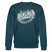 BERLINER SCHNAUZE-Unisex Bio-Sweatshirt II - Dunkles Petrol