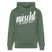 NÜSCHT FÜR SCHWACHE NERVEN-Unisex Bio-Hoodie mit Berliner Schnauze - Tanngrün