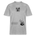 ICK LACH MIR N AST-Relaxed Fit Unisex Bio-T-Shirt - Grau meliert