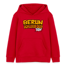 BERLIN ICK LIEB DIR - Kinder Bio-Hoodie - Rot