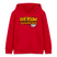 BERLIN ICK LIEB DIR - Kinder Bio-Hoodie - Rot