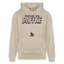Berliner Spruch-EINFACH AUS DAFFKE-Unisex Bio-Hoodie - Beige