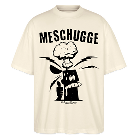 Berlin Shirt-MESCHUGGE - Unisex Oversize Bio-T-Shirt - Natur