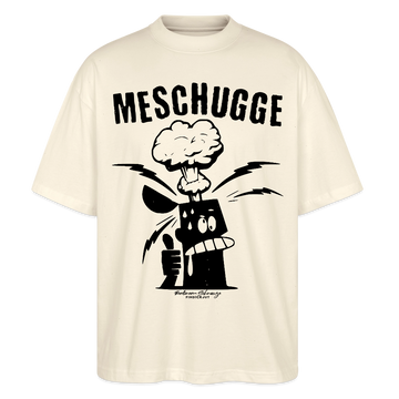 Berlin Shirt-MESCHUGGE - Unisex Oversize Bio-T-Shirt - Natur