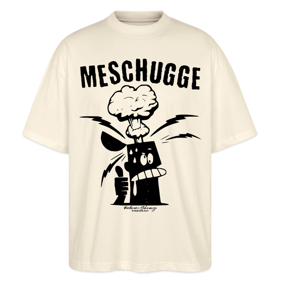 Berlin Shirt-MESCHUGGE - Unisex Oversize Bio-T-Shirt - Natur
