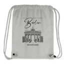 BERLIN-recycelter Beutel - Grau meliert