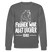 FRÜHER WAR ALLET LEICHTER-ICK OOCH-Unisex Bio-Sweatshirt - Anthrazit