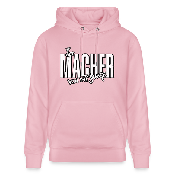DER MACHER VON DIT JANZE - Unisex Bio-Hoodie - Hellrosa