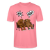 Berliner Bär Shirt mit Berliner Schnauze-WATN?NÜSCHT!-Unisex T-Shirt - Pink 