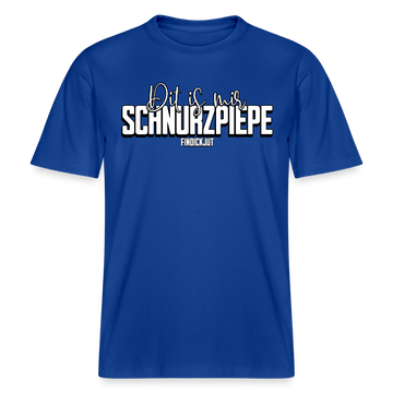 SCHNURZPIEPE-Relaxed Fit Unisex Bio-T-Shirt II - Dunkelblau