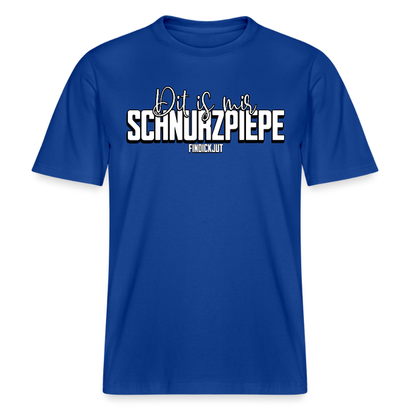 SCHNURZPIEPE-Relaxed Fit Unisex Bio-T-Shirt II - Dunkelblau
