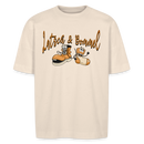 LATSCH UND BOMMEL - Unisex Oversize Bio-T-Shirt - Naturweiß