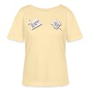 WATN? NÜSCHT!-Rundhals Frauen Bio-T-Shirt - Creme