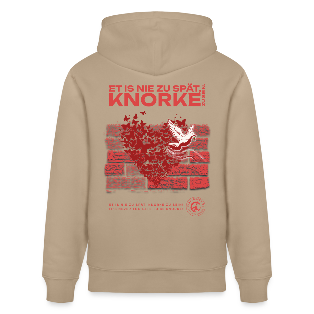 SEI KNORKE - Unisex Bio-Hoodie - Beige