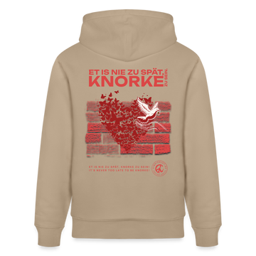 SEI KNORKE - Unisex Bio-Hoodie - Beige