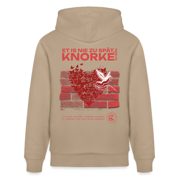 SEI KNORKE - Unisex Bio-Hoodie - Beige