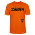 SCHNURZPIEPE - Unisex T-Shirt Bio - Tieforange