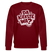 DA KIEKSTE WA?-Unisex Bio-Sweatshirt mit Berliner Schnauze - Burgunderrot