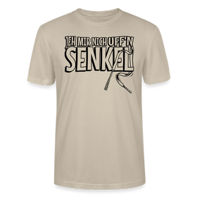 JEH MIR NICH UFFN SENKEL-Unisex T-Shirt BIO - Beige