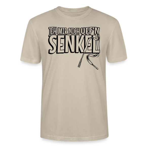 JEH MIR NICH UFFN SENKEL-Unisex T-Shirt BIO - Beige