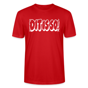 Berlin Shirt - DIT IS SO! - Bio Unisex T-Shirt mit Berliner Schnauze - Rot